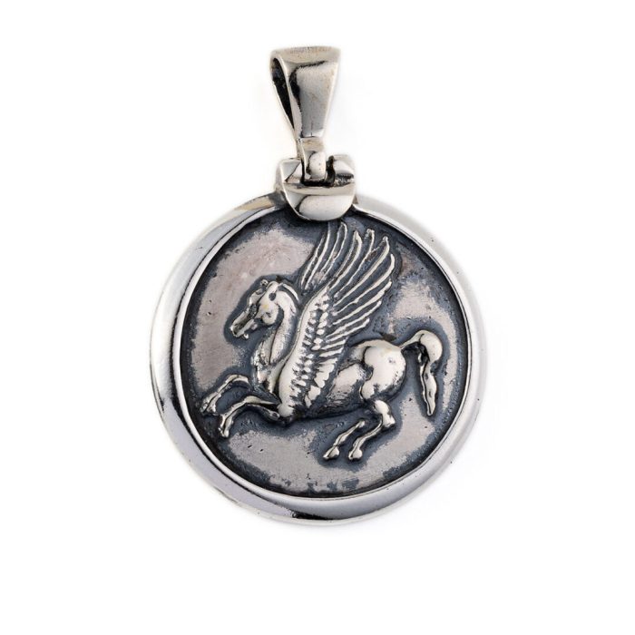 Pegasus Pendant - 925 Sterling Silver - Image 1