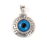 Evil Eye Pendant with Meander