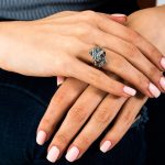 Rams Head - Sterling Silver Ring - Image 4