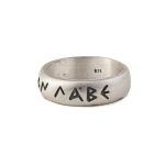 Molon Labe Ring - 925 Sterling Silver - Image 2