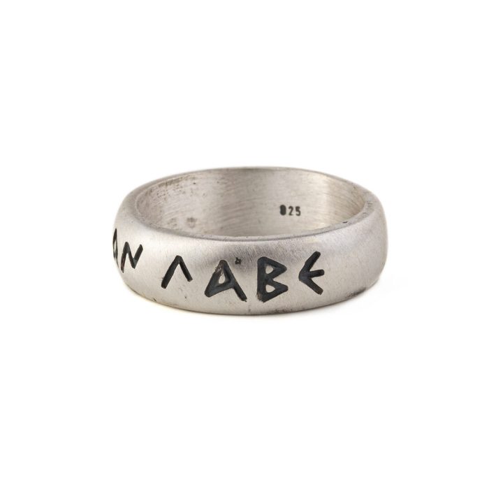 Molon Labe Ring - 925 Sterling Silver - Image 2