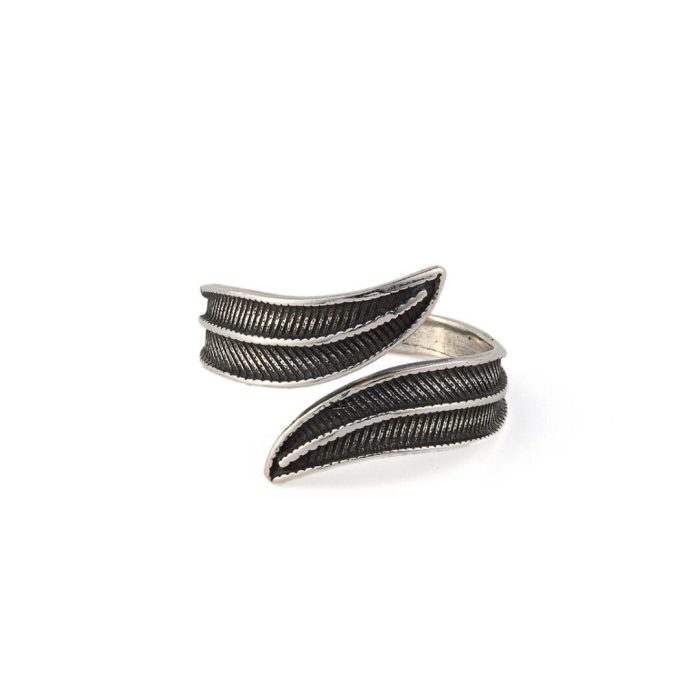 Leaves Ring - 925 Sterling Silver - Image 1