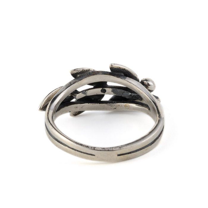 Olive Branch Ring – 925 Sterling Silver - Image 2