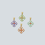 Βυζαντινός Σταυρός με Ρουμπίνι - 18Κ Χρυσό - Image 8