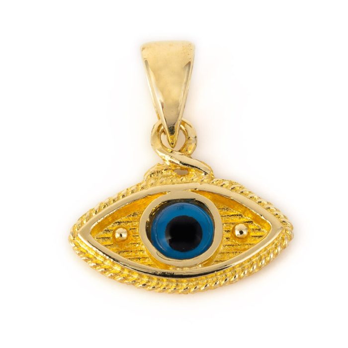 Evil Eye Pendant - 14K Gold - Image 5