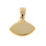 Evil Eye Pendant - 14K Gold - Image 4