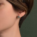 Hercules Coin Earrings - 14K Gold and Sterling Silver - Image 4