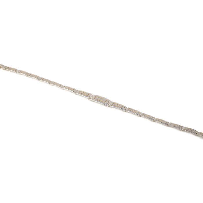 Meander Link Bracelet – 925 Sterling Silver - Image 3