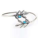 Olive Leaves Silver Bracelet - Image 2
