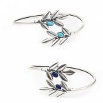 Olive Leaves Silver Bracelet - Image 3