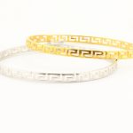 Βραχιόλι Bangle Μαίανδρος - Ασήμι 925 Επιχρυσωμένο - Image 4