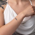 Leaf Chain Bracelet - Sterling Silver - Image 2