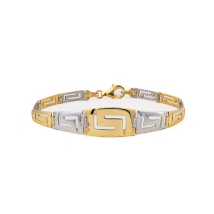 Meander-Greek Key Bracelet