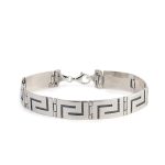 Greca Link Bracelet - Sterling Silver - Image 5