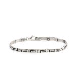 Greca Link Bracelet - Sterling Silver - Image 2