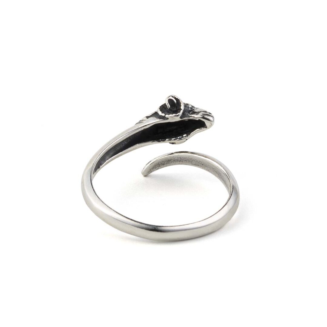 LI-DA-09879005-D586b Silver Ram Ring - Image 2