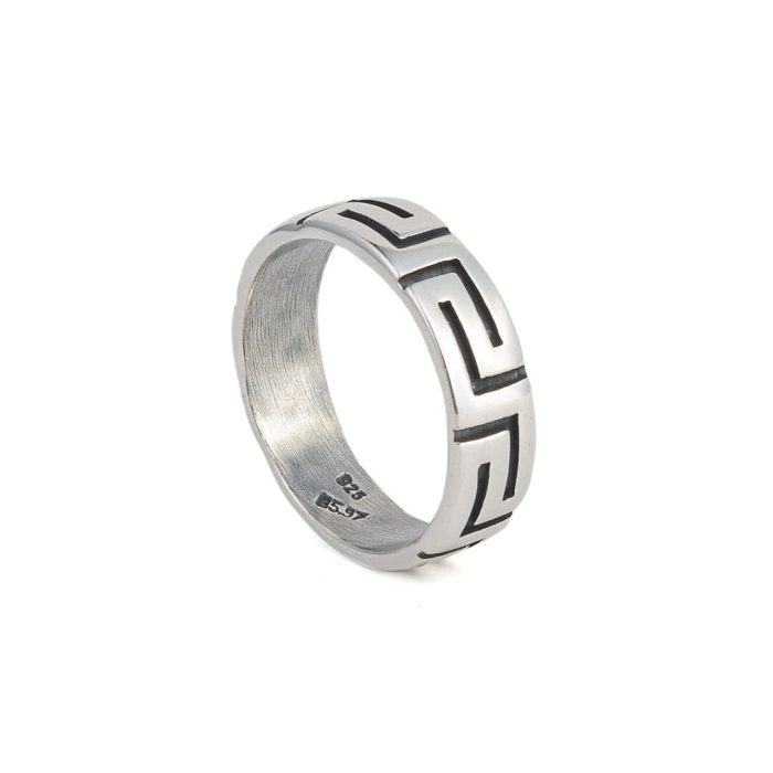 Meandros Ring in Sterling Silver - Image 3