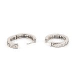 Meander - Hoop Earrings in Sterling Silver - Image 4