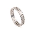 Sterling Silver Meander Ring - Image 2