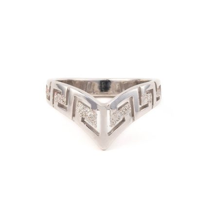 Sterling Silver Ring with Meander