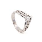 Sterling Silver Ring with Meander - Image 2