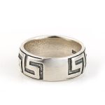 Meander Ring in Sterling Silver - Image 3