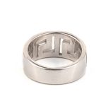 Greek key Ring - Sterling Silver - Image 3
