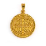 Constantinato Pendant in 14K Yellow Gold