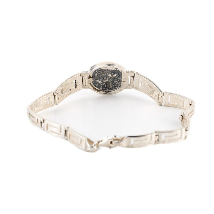 Goddess Athena Coin Bracelet – Sterling Silver 925 - Image 3