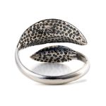 Olive Leaves Ring - Sterling Silver 925 - Image 3