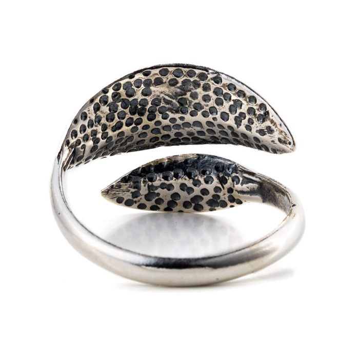 Olive Leaves Ring - Sterling Silver 925 - Image 3