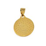 Medusa Pendant - Gold Plated Pendant - Image 3