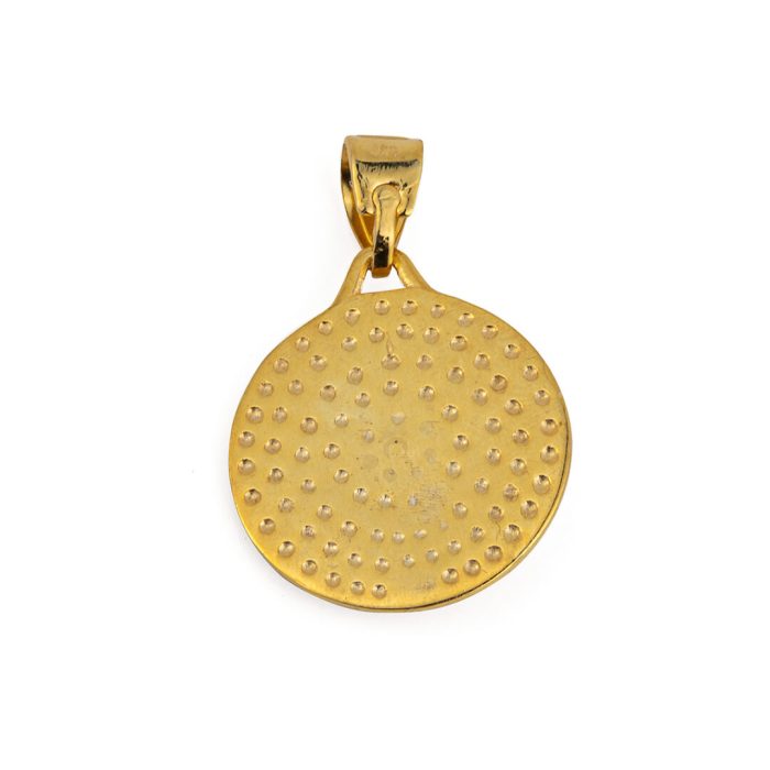Medusa Pendant - Gold Plated Pendant - Image 3