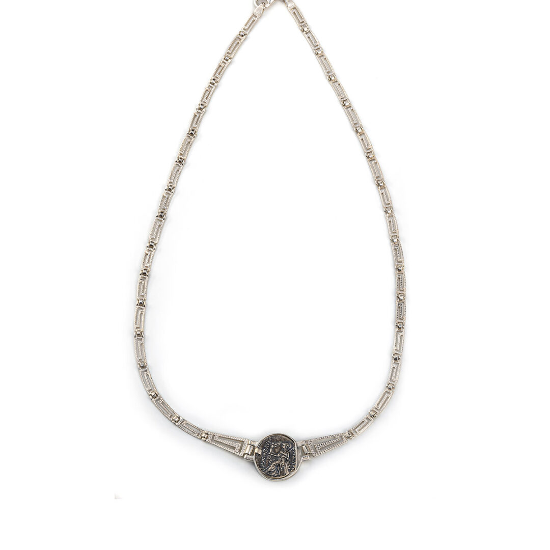 MI-N-03859018b Alexander the Great Necklace - 925 Sterling Silver - Image 4
