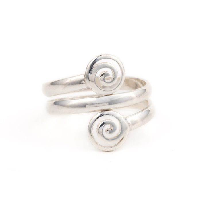 Spiral Ring in Sterling Silver - Image 1