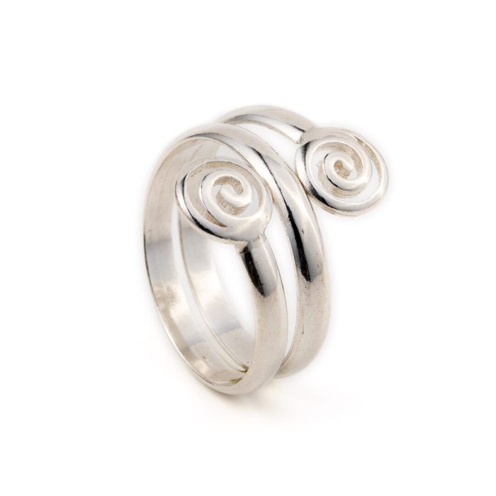 Spiral Ring in Sterling Silver - Image 2