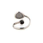 Adjustable Phaistos Disc Ring – Sterling Silver 925 - Image 2