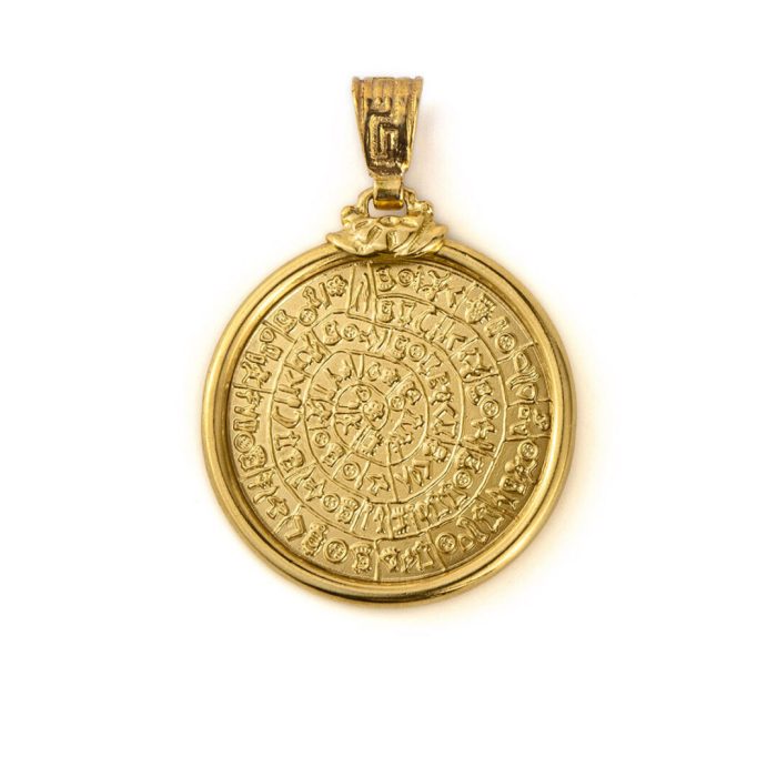 Minoan Phaistos Disc pendant - Image 1