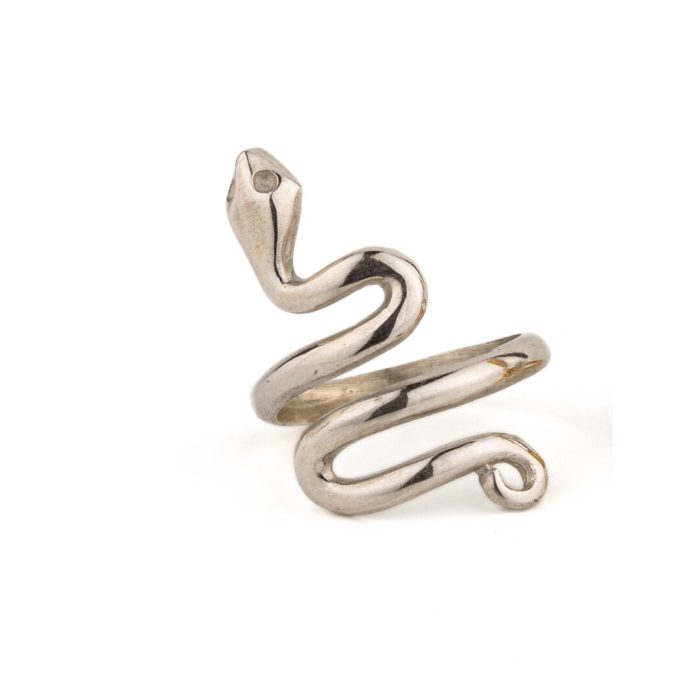Snake Ring – Sterling Silver - Image 1