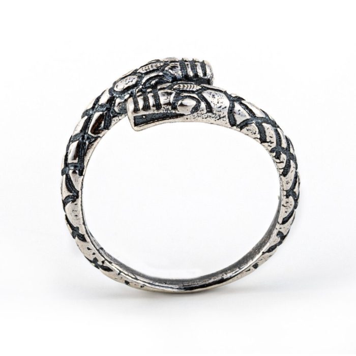 Sterling Silver Snake Ring - Image 3