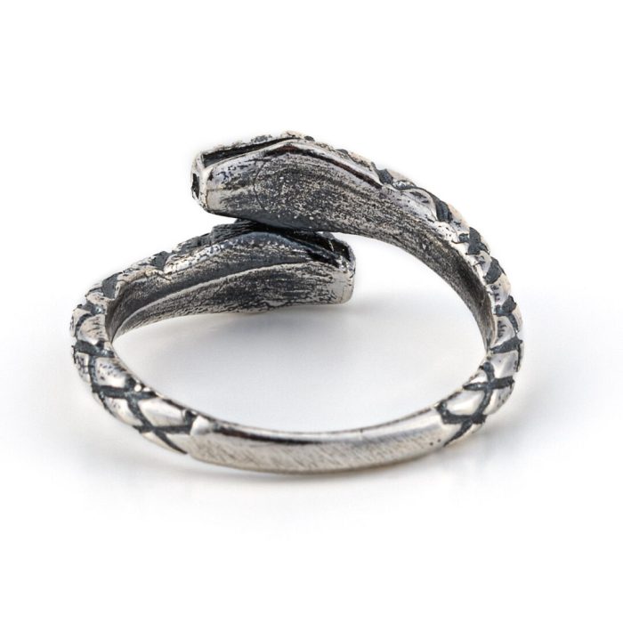 Sterling Silver Snake Ring - Image 4