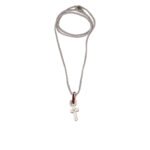Babylonia Κολιέ Faith in Zip Line – Ασήμι 935