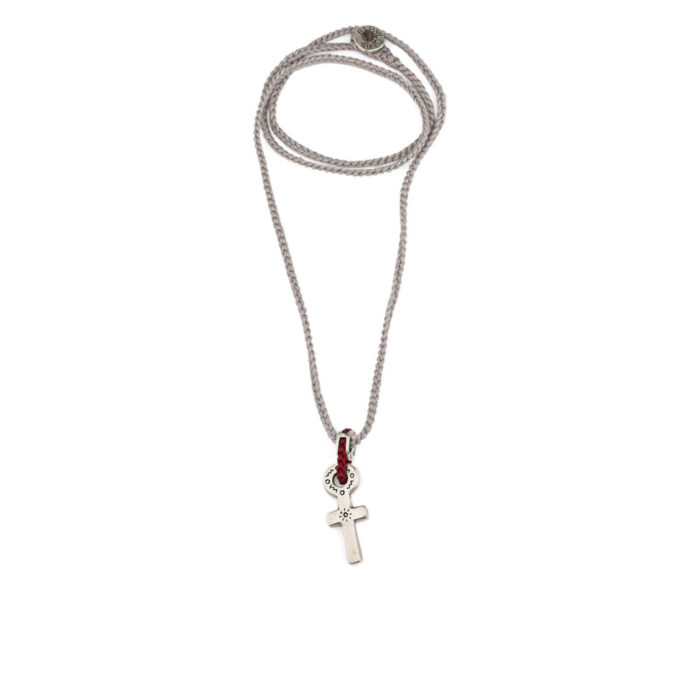 Babylonia Κολιέ Faith in Zip Line – Ασήμι 935 - Image 1