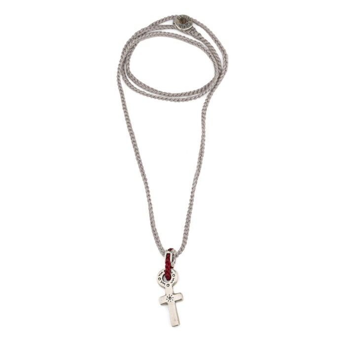 Babylonia Κολιέ Faith in Zip Line – Ασήμι 935 - Image 2