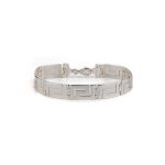 Greek Key Link Bracelet – 925 Sterling Silver - Image 17