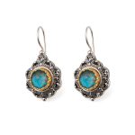 Gerochristo - Penelope earrings in Sterling Silver with Gemstones - Image 2