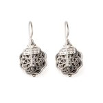 Gerochristo - Penelope earrings in Sterling Silver with Gemstones - Image 4