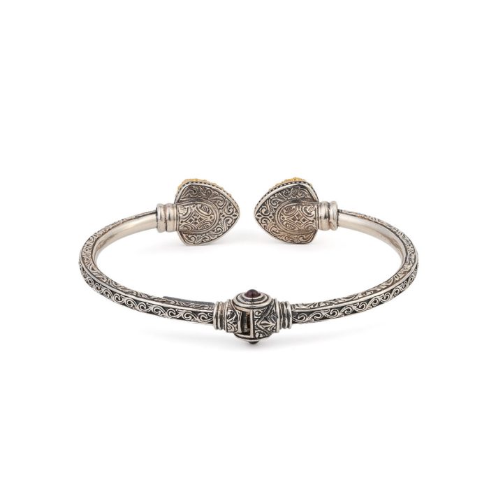 Gerochristo - Iris Bracelet in Sterling Silver with Lapis Lazuli - Image 2