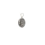 Gerochristo - Kallisto round pendant in oxidized silver 925 - Image 5