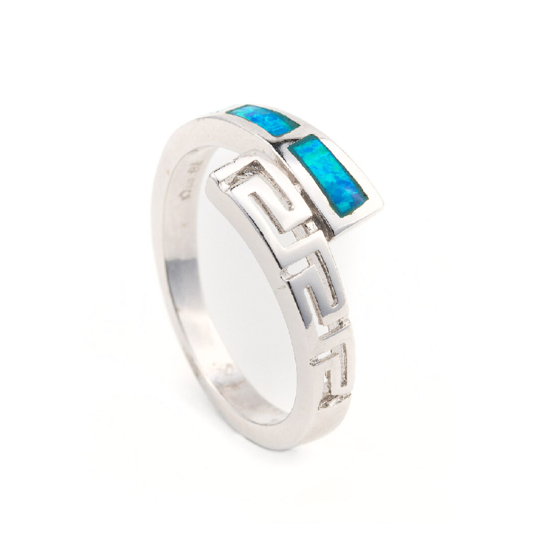 PR-R-1134c Meander Opal Ring - Image 3